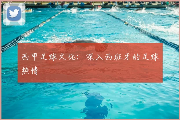 西甲足球文化：深入西班牙的足球热情